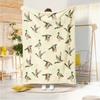 Mallard Duck Print Flannel Blanket - Warm and Cozy - Perfect for Bed, Home, Camping, Sofa, Travel, Halloween and Christmas