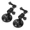 2Pcs 360 Degree Rotating Driving Video Recorder Sucker Bracket 65mm GPS Suction Cup HolderFork Head
