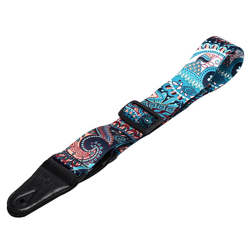 Guitar Strap Electric Guitar Acoustic Sunflower Guitar Folk Guitar Bass Strap