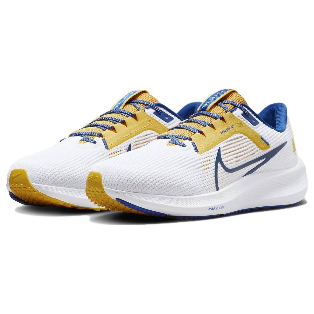 Nike Air Zoom Pegasus 40 North Carolina A&T Men Sneakers White Varsity-Maize Sport-Royal DZ5952-100