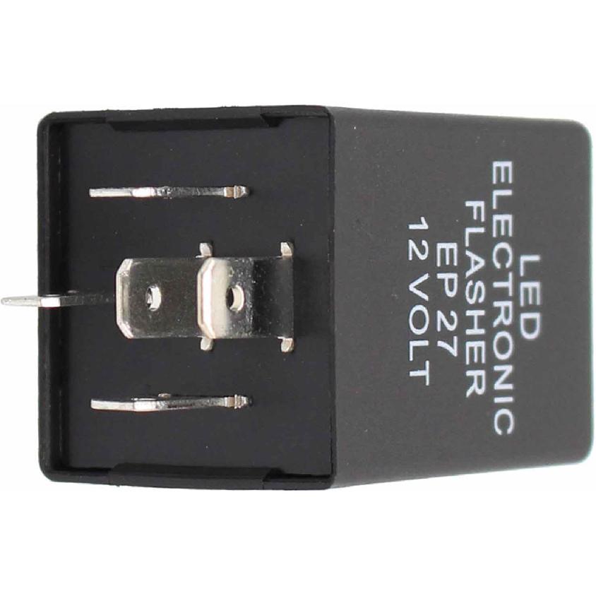 ApplianPar 5 Pin EP27 FL27 Electronic Flasher Relay for Car Vehicle LED Turn Signal Light Bulbs Hyper Blink Flash Fix 1994-2009