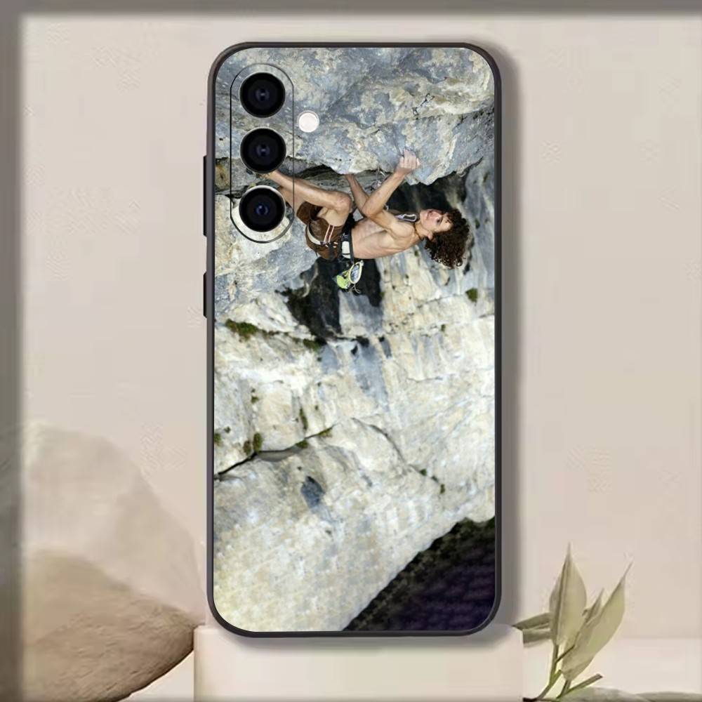 Adam Ondra   Phone Case Black Silicone Soft For Samsung Galaxy A73,A72,A71,A70,A53,A52,A51