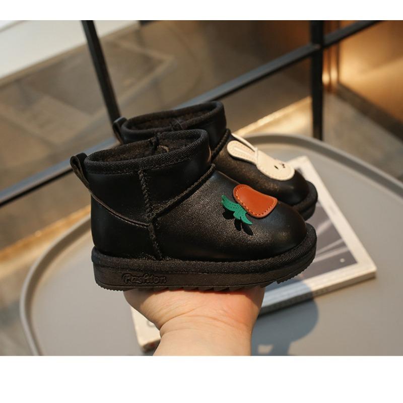 Koreanische Version niedliche Kinder Schneestiefel Winter neue warme Kinderstiefel Kurzstiefel