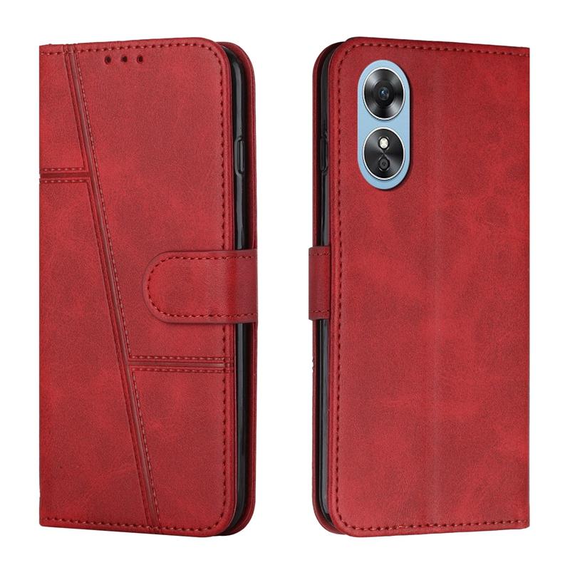 For OPPO A17 Case Flip Wallet Book Cover for Coque OPPO A17 Phone Case OPPO A 17 A17K A16 A16S A12 Leather Protective Cases Capa