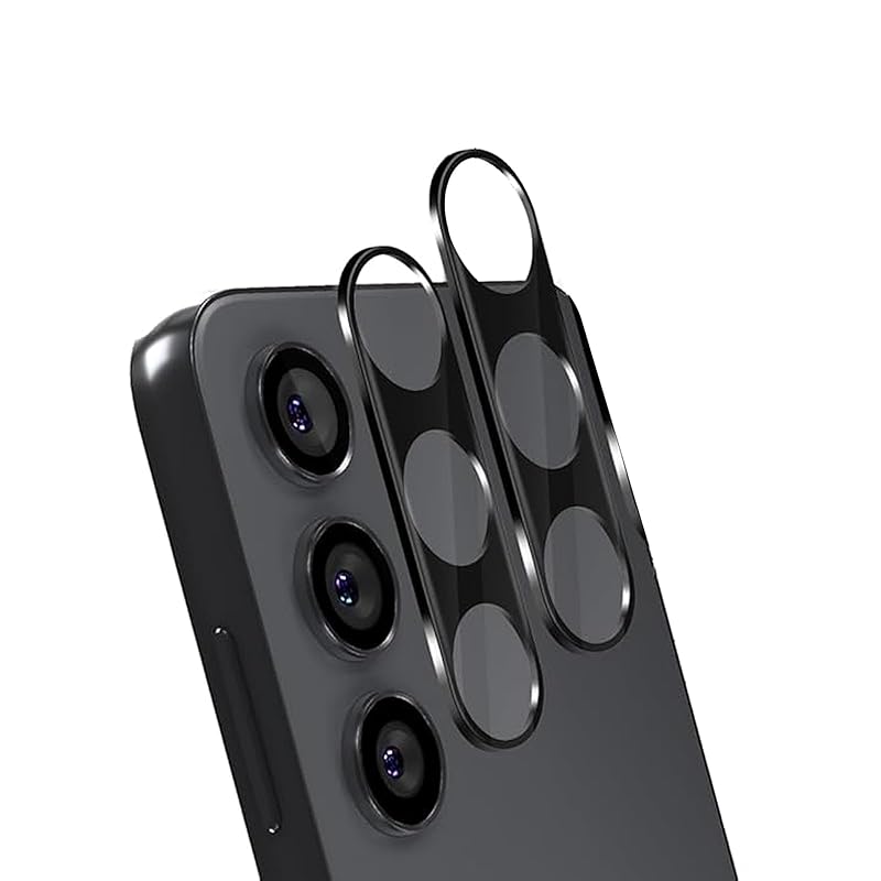 

[2 pieces] For Galaxy S24 FE SC-51 camera film Samsung SCG30 lens film [Kibnco] Hardness 9H Shockproof Shatter prevention Automatic adsorption Lens