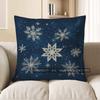 Home Decor Snowflake Pattern Throw Pillow For Home Decor Pattern Cushion Cover Suitable For Sofa Bedroom Car Pillow Cover