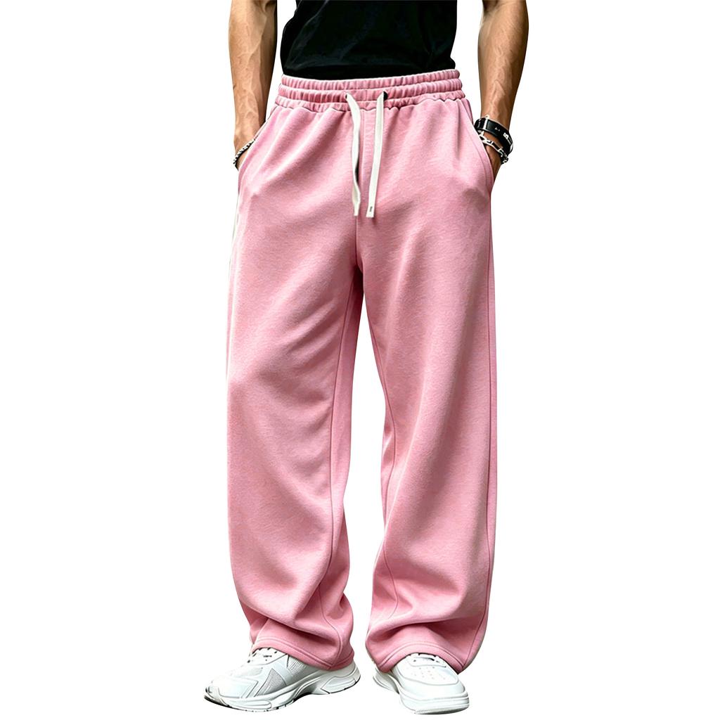 Men's Straight Leg Casual Pants for Everyday Comfort