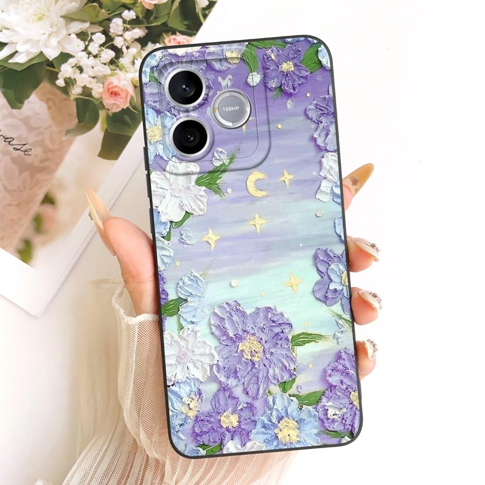 For Honor 600 Lite 5G Casing Cover Silicone Luxury Fashion Kawaii Cute Painted Shockproof Phone Case For Honor LNA-NX1
