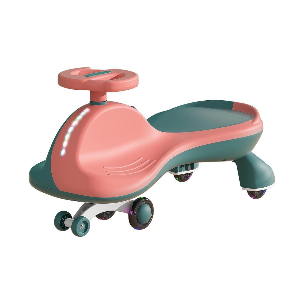 Kids' Twist & Wiggle Car and Rocking Horse for Ages 1-3