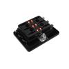 6Ways Blade Fuse Box Block Holder 10-32V Car Boat Marine Fuse Holder Box with LED Warning Light Auto Fuse Connector Switch