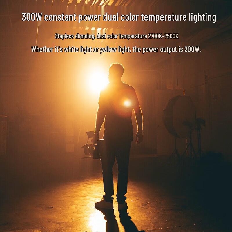GVM 300W Bi-Color LED Video Fill Light