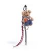 2025 new cute cotton rope master dog bag pendant pearl love necklace dog doll keychain