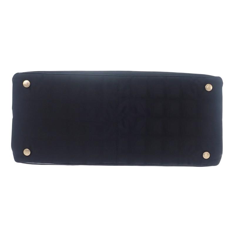 Chanel A15991 Tote Bag Black Nylon/leather Women