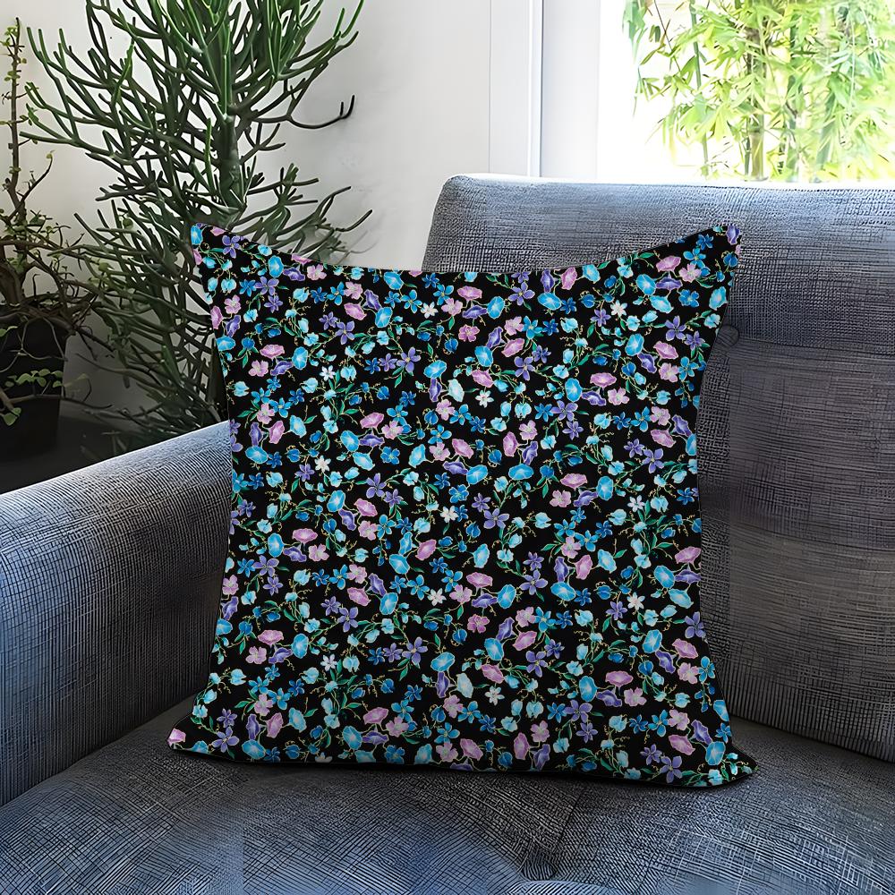 Starry Sky Texture Cushion Cover Comfortable Reversible Pillow Cover Ideal for Car Sofa Bedroom Beyond 30x30CM(12x12in)
