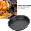 2Pcs Pizza Pan, 6in/9in/10in/12in Deep Dish Round Pizza Pan for Oven, Non Stick Thickened Carbon Steel Baking Pan for Home Kitchen, Dishwasher