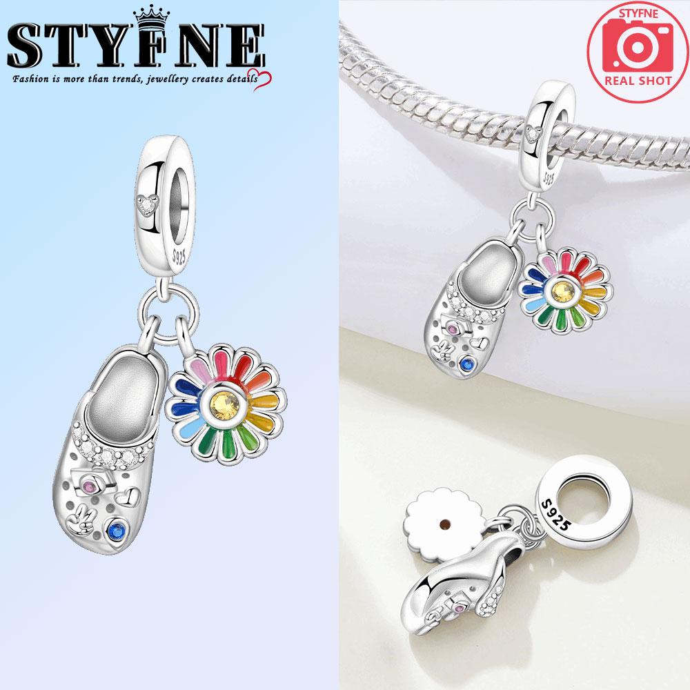 Copper Elephant Bamboo Panda Cute Headphones Squirrel Charms Beads Pendant For Original Bracelet Woman Girl Jewelry