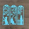 Window Kitten Cutting Dies Scrapbooking Stencils Carbon Steel Dies Cut Stencils for Card Making Photo Album Decoration