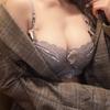Damen Sommer Dünn Sexy Spitze Bequem Push-Up Stützend Anti-Hänge-Unterwäsche