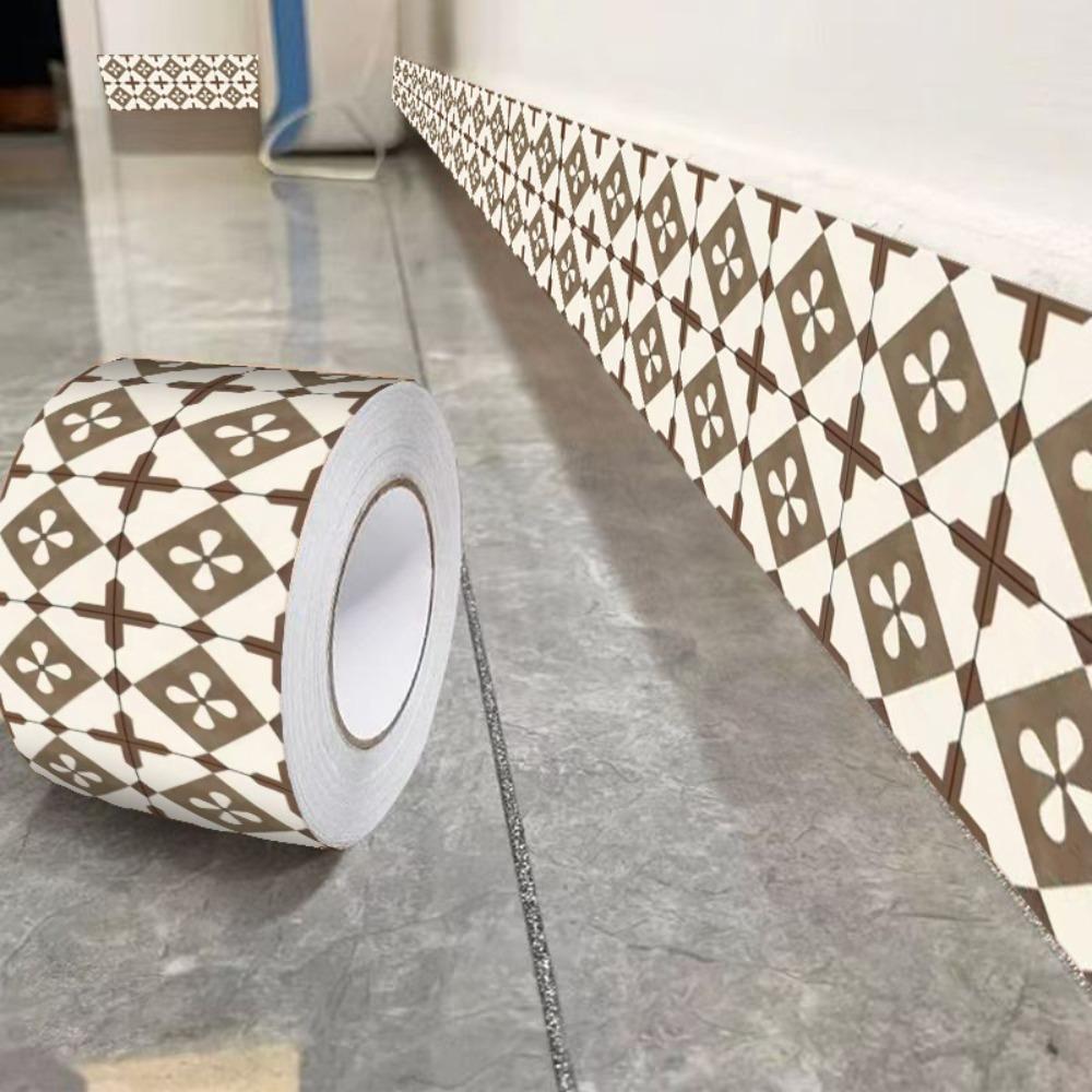 Selbstklebende Sockelleiste 10 Meter Wandaufkleber Mode Dekorleisten Zuhause