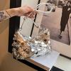 Polyester Lining Sparkly Shoulder Bag Glitter Hobo Bag Trendy Sequin Evening Clutch Wedding
