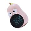 Pear Wake Up Alarm Clock Cartoon Cute Cartoon Children Kids Learning Alarm Clock English Regular