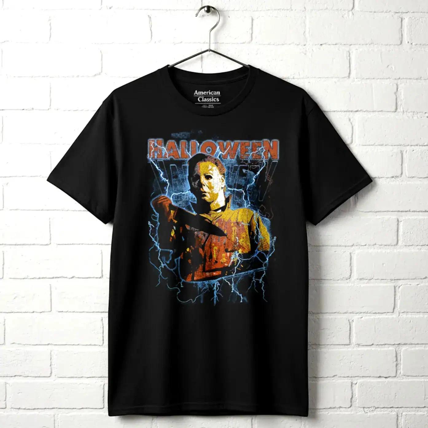 Halloween Michael Lightning Men s T-Shirt L