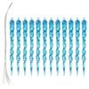 Sparkling Crystal Icicle Clear Glass Christmas Tree Ornaments Xmas Hanging Decorations Holiday Party New Year Festive Home Decor