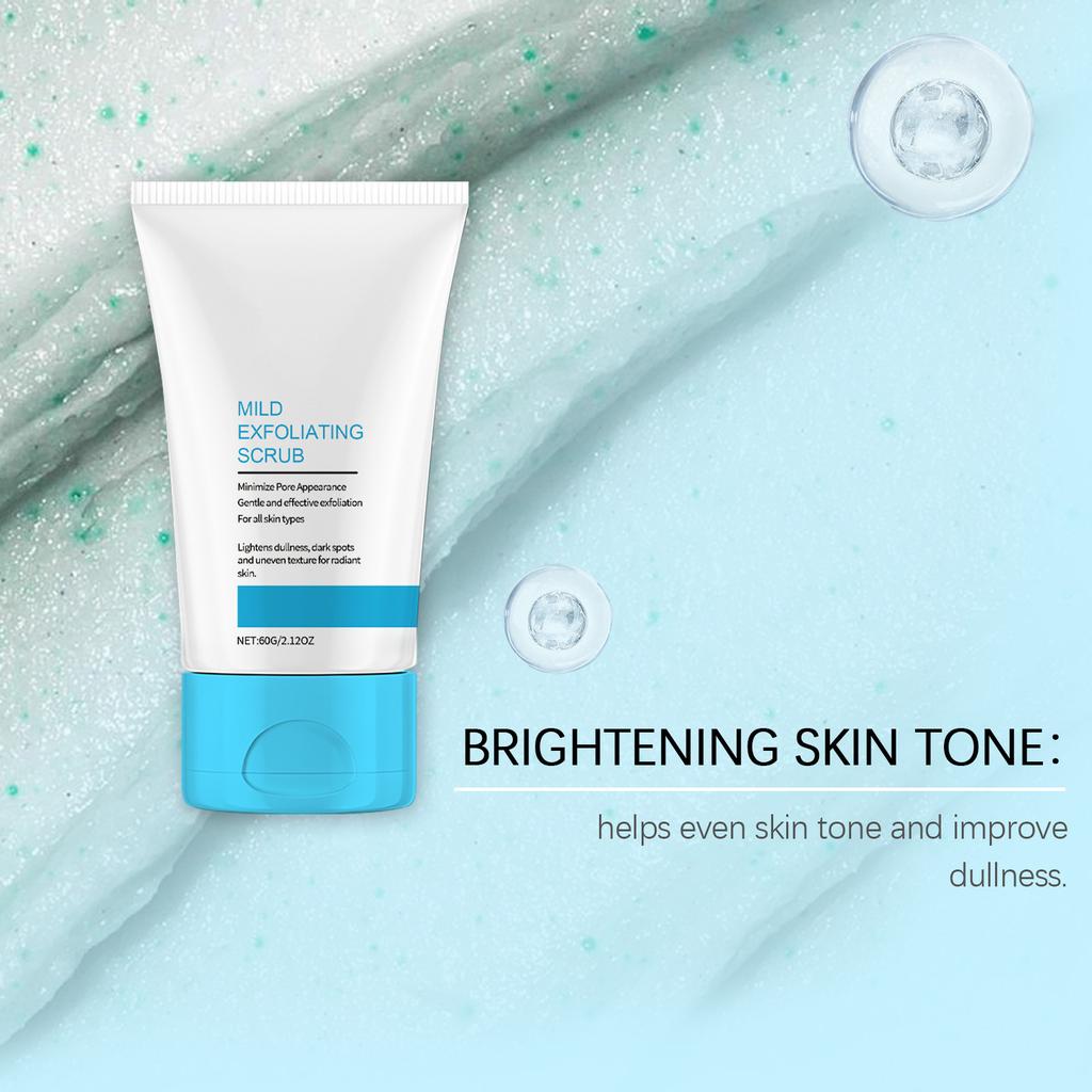 Mild Exfoliating Facial Scrub Mild Moisturizing Facial Scrub Tender And Smooth Skin 1ml