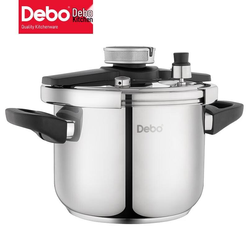 Debo Andre 6L Stainless Steel Explosion-Proof Pressure Cooker