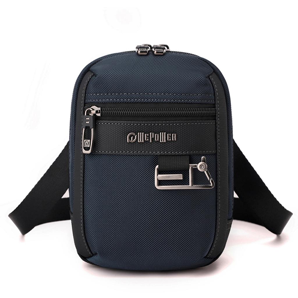 Tactical Bag, Outdoor Multi-Functial Double-Layer Mobile Phe Waist Bag, Men's Crossbody Bag, Key Storage Small Waist Bag, Portable Multi-Layer