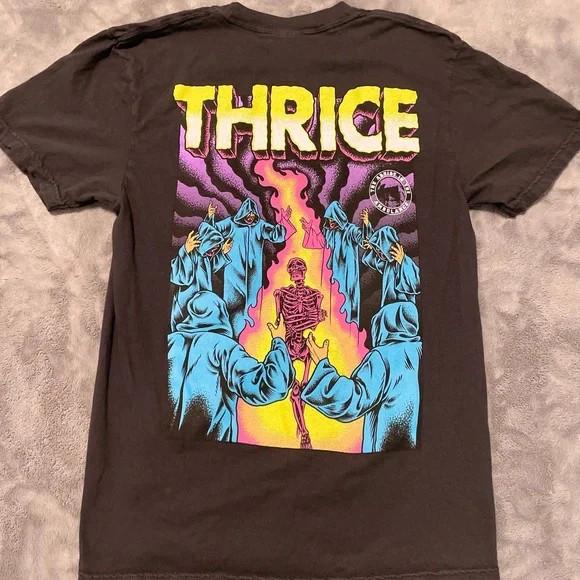 Collection Thrice Band Tour Gift For Fan Full Size S to 5XL T-shirt K1340