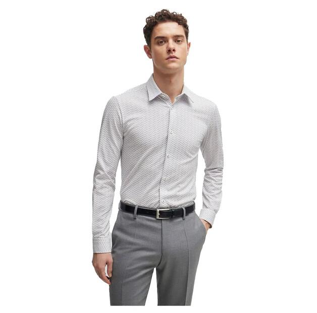 

BOSS P-Roan-Kent-C1-233 10261981 рубашка с длинным рукавом 2XL