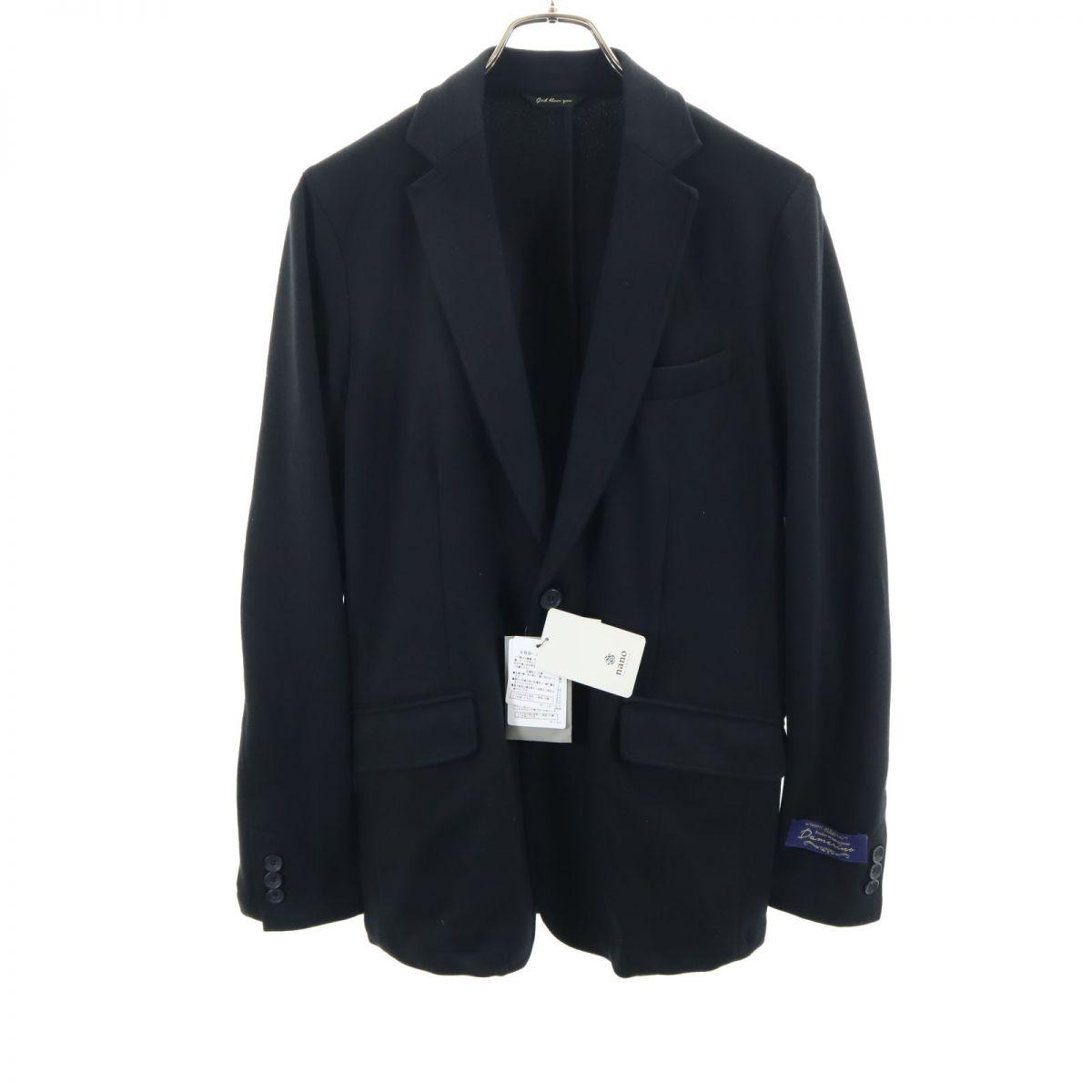 

неиспользованный приталенный пиджак nano universe стрейч S черный Мужской Б/у