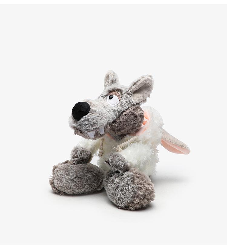 Wolf In Sheep's Clothing Plush Toy - Forest Animal Disguise Doll, Ideal Birthday Gift