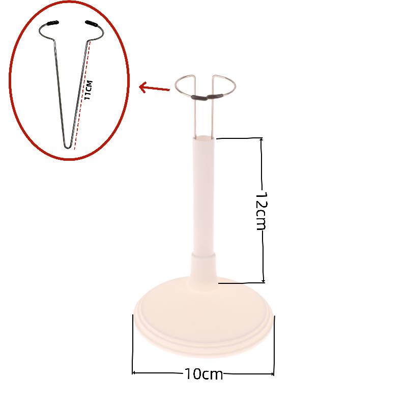 1Pcs Black White Adjustable Doll Dummy Puppet Doll Bracket Stand Holder Support Toy Store Display Dollhouse Accessories