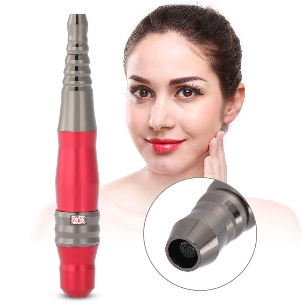 Tattoo Pen Machine Microblading Semi Permanent Eyebrow Eyeliner Lip Tattoo Pen  Rose Red