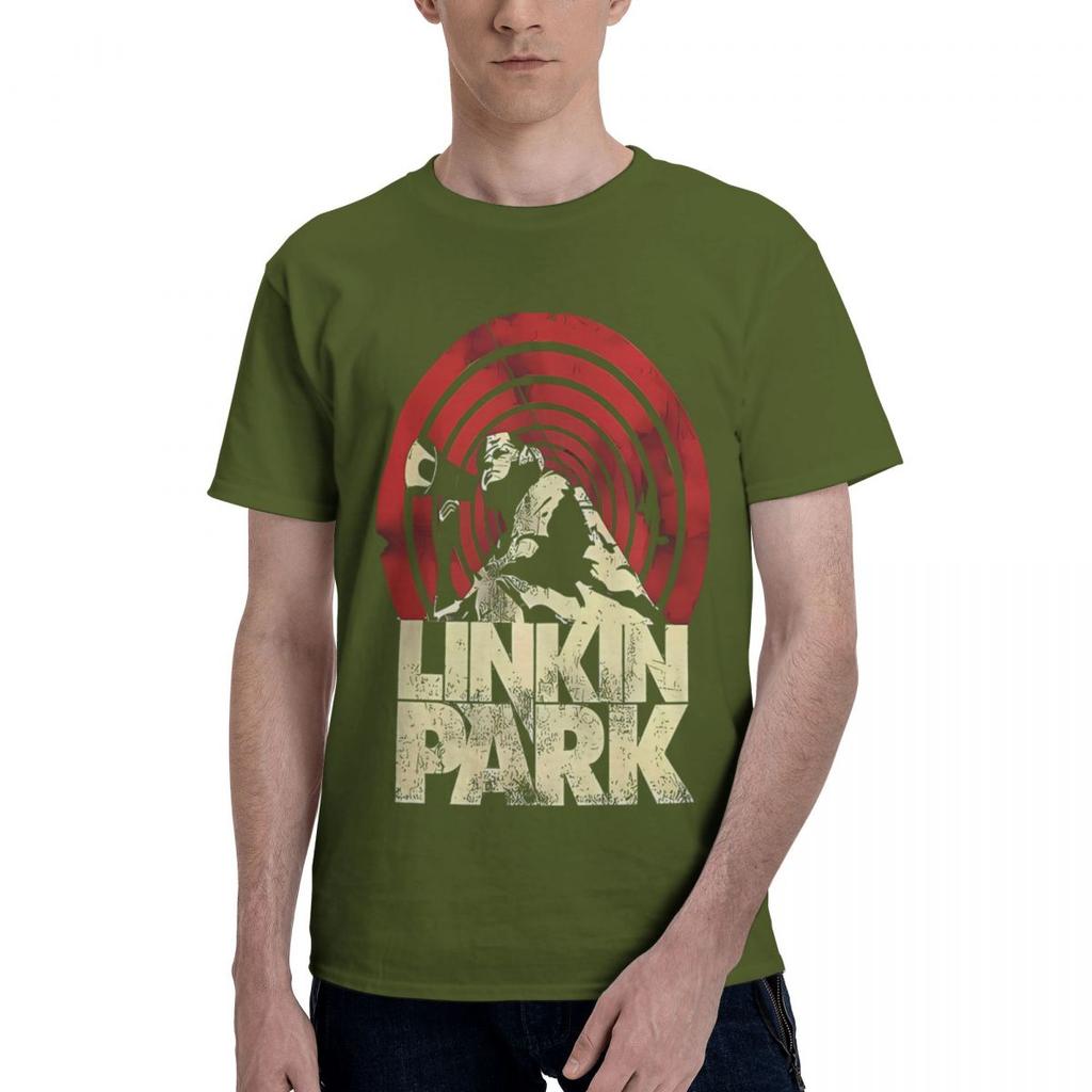 LinkinPark Rock Band 100 Cotton Casual Breathable Confortable Top Funny Mens TShirt Graphic Tee