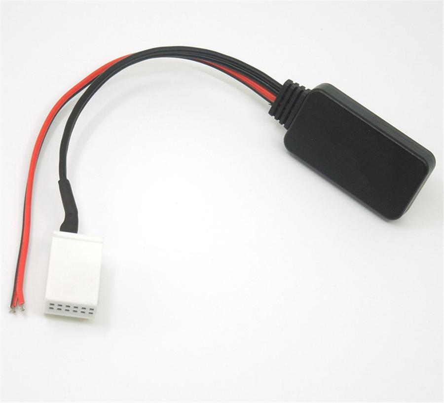 Ny 12-pins Bluetooth 4.0-adapter Aux-kabel For Mercedes W169 W245 W203 W209 W164 W221