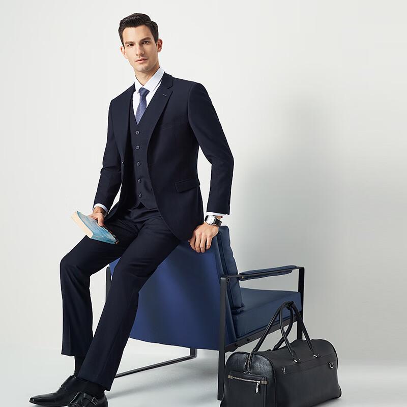 Shanshan Men's Slim-Fit Formal Suit Set