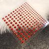 1pc Disposable Rhinestones Sticker Red Face EyeTeardrop Makeup Crystal Tattoo Sticker Children's Stage Show Face Eyes Decoration