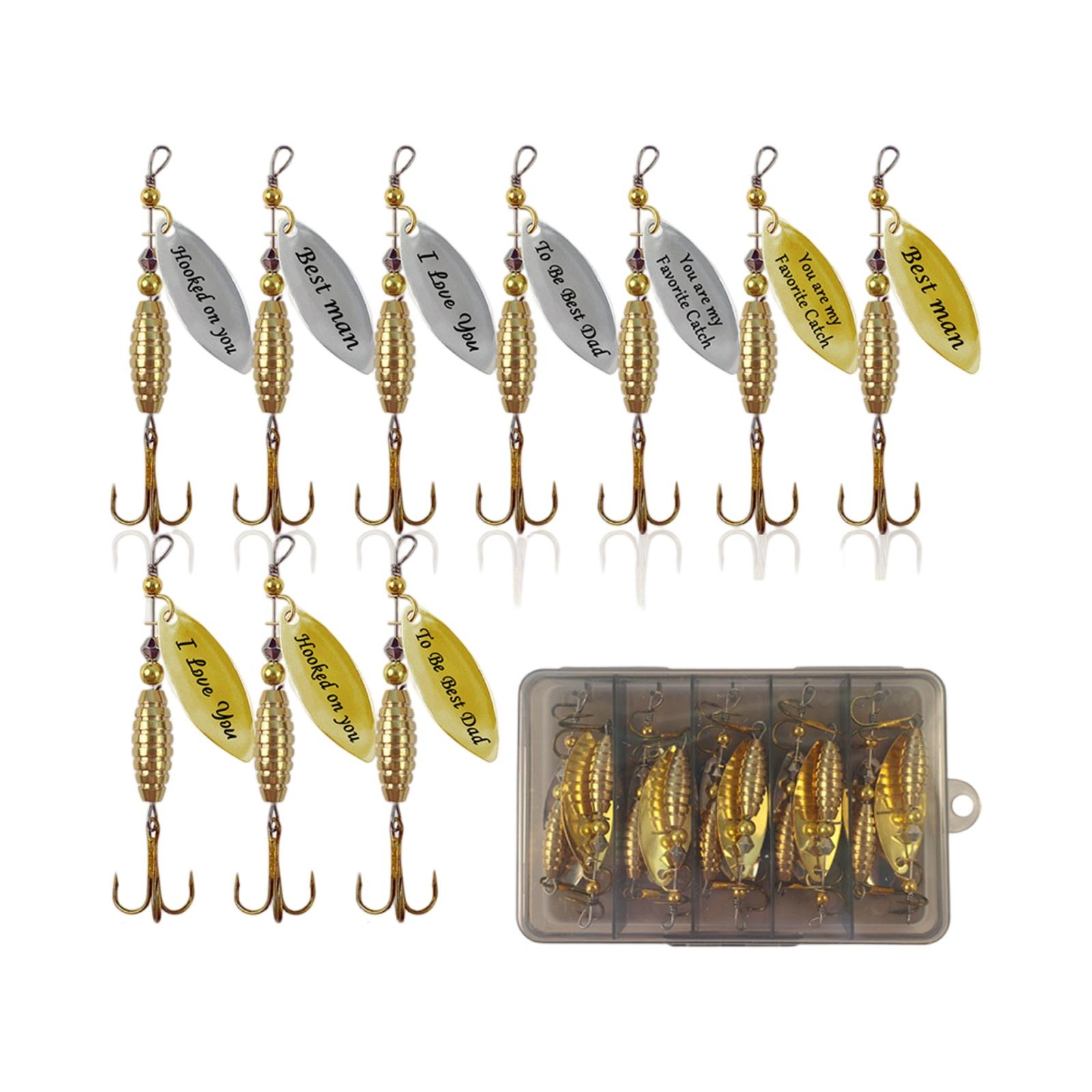 Rotating Composite Sequin Hand Cranked Spinning Sea Fishing Artificial Upturned Stripe