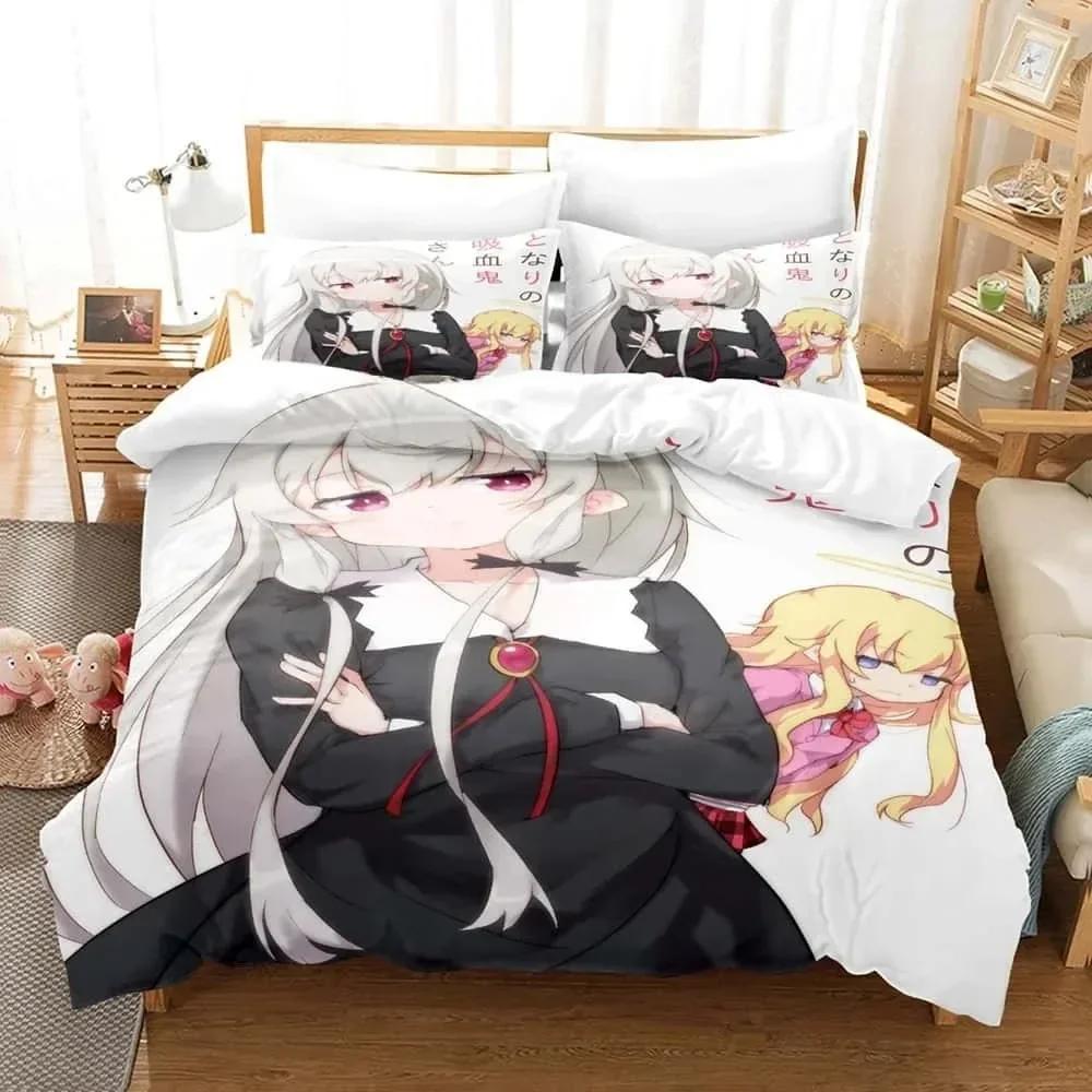 Ms. Vampire Who Lives In My Neighborhood Bedding Set Single Twin Full Queen King Size Bed Set Adult Kid Bedroom Duvetcover Sets