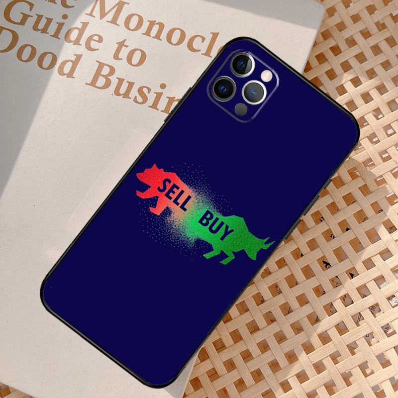 Trade Investment Forex Stock Market Case For iPhone 16 13 11 12 14 15 Pro Max Mini XR X XS MAX Plus Cover Cases