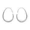 New design sense simple temperament oval water drop earrings women, exaggerated Internet celebrity fashion high sense earrings earrings