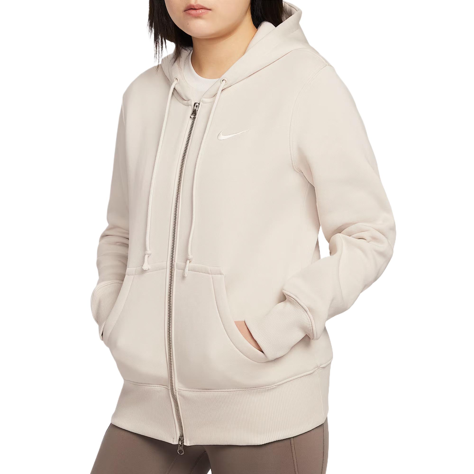 Nike Спортивная толстовка с капюшоном Phoenix Fleece на двойной молнии для женщин sweatshirt HJ0996104 XS