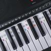 61/88 Tasten Klavieraufkleber Reißfest Waschbar Klebstofffrei Hohe Klebkraft Klarer Druck Klavier