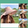 Wide Brim Sun Hat For Women Summer Uv Protection Neck Covering Stylish Design