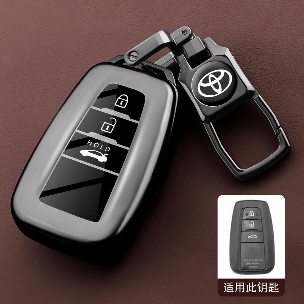 EBN5 Car Key Case Cover For Toyota CHR Hilux Fortuner Land Cruiser 200 Camry Corolla Crown RAV4 Highland