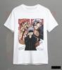 Trendy Jujutsu Kaisen Gojo Satoru Graphic T-Shirt Unisex Anime Print Short Sleeve Casual Streetwear Tee Gift for Anime Fans