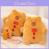 Cookie Capybara Plush Pillow With Short Plush Material For Relaxation And Gift